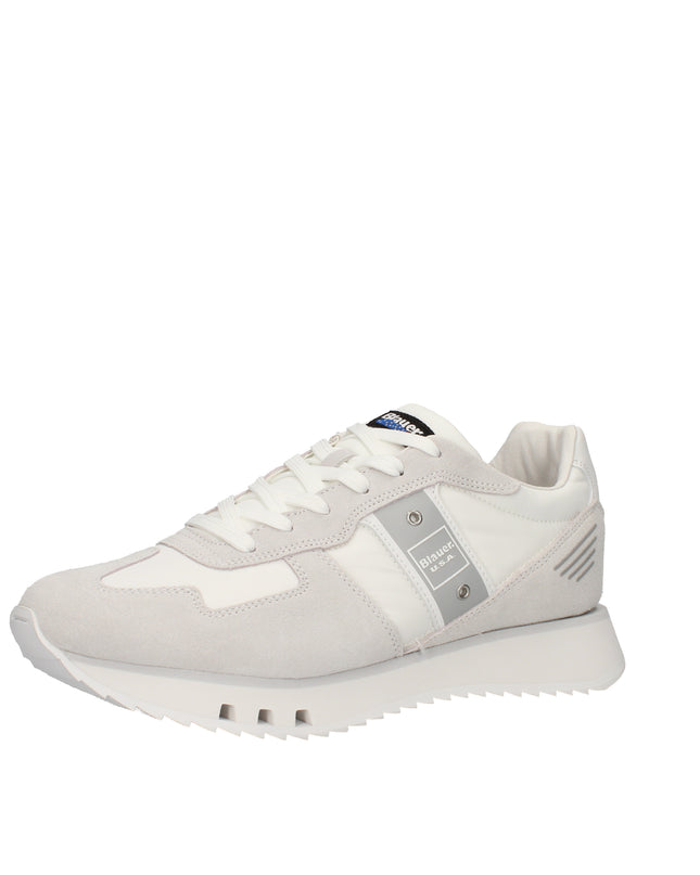 Blauer Tokyo sneakers in pelle e tessuto