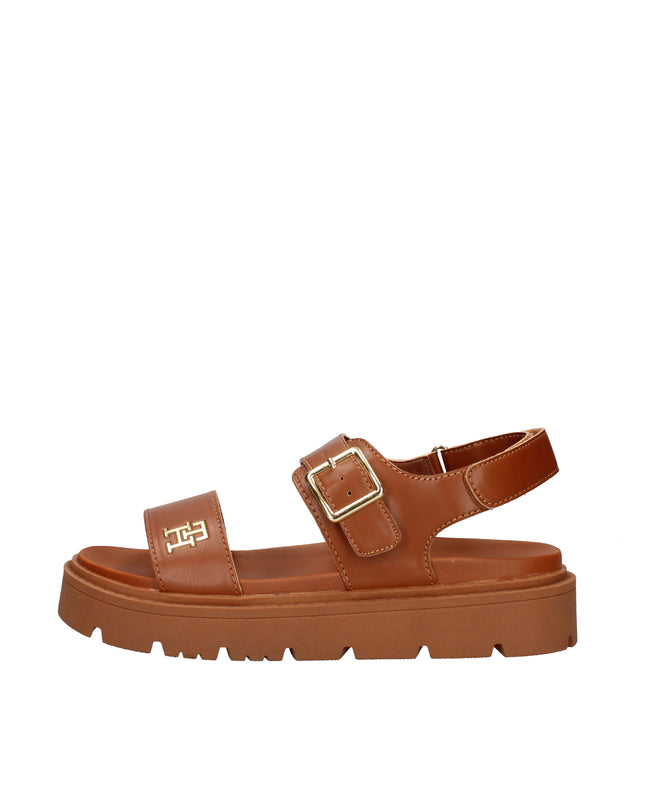 Tommy Hilfiger sandali con suola antiscivolo e chiusura a strappo