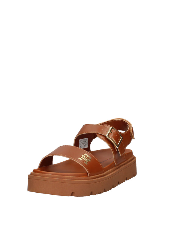 Tommy Hilfiger sandali con suola antiscivolo e chiusura a strappo