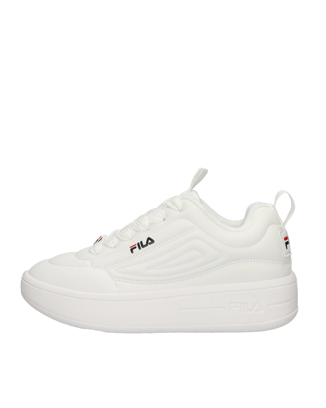 Fila Superbubble sneakers in pelle lavorata