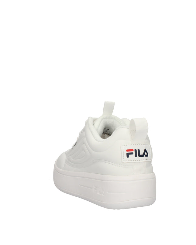 Fila Superbubble sneakers in pelle lavorata