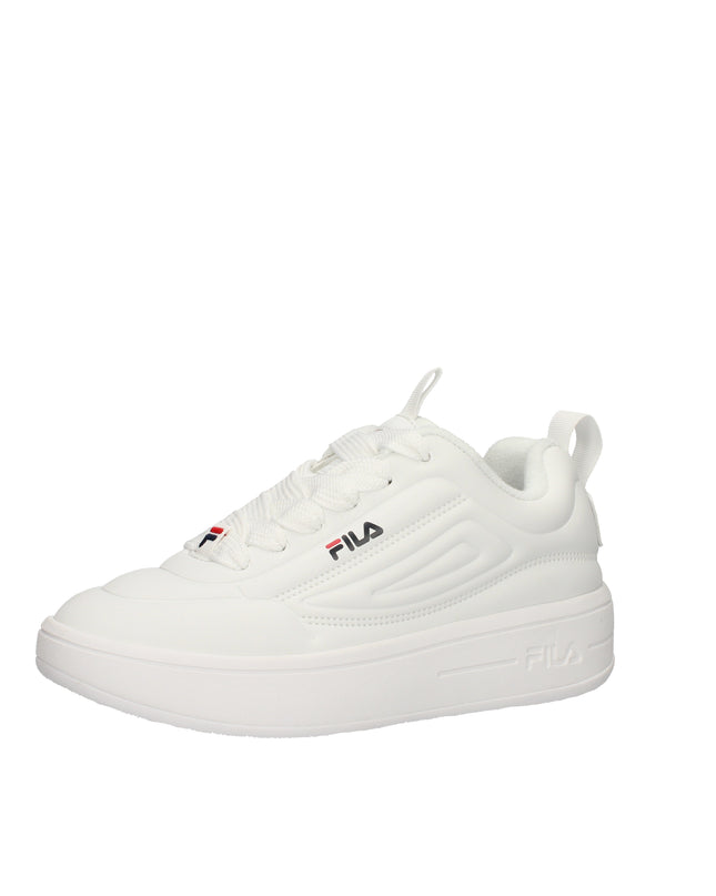 Fila Superbubble sneakers in pelle lavorata