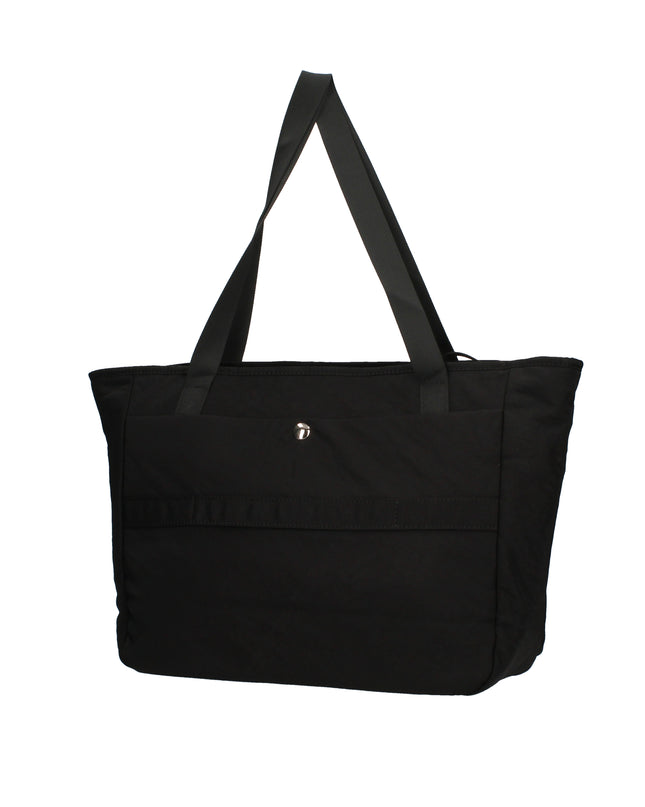 Blauer Metra borsa shopping in tessuto