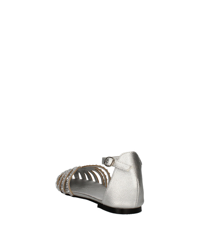 Cult sandali con strass e cinturino regolabile