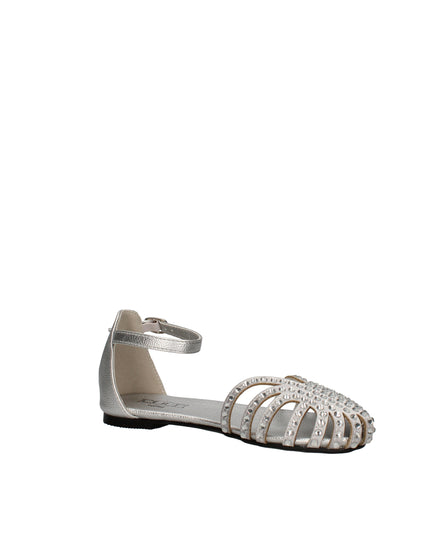 Cult sandali con strass e cinturino regolabile