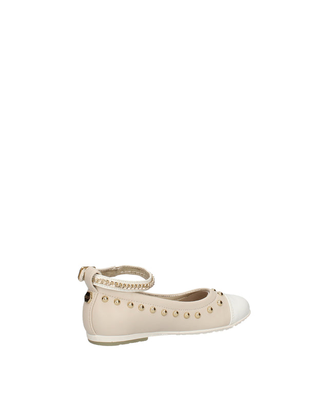 Cult ballerine con cinturino regolabile e borchie