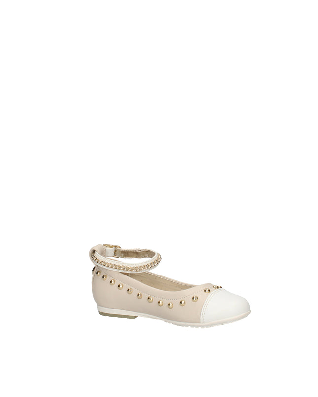 Cult ballerine con cinturino regolabile e borchie
