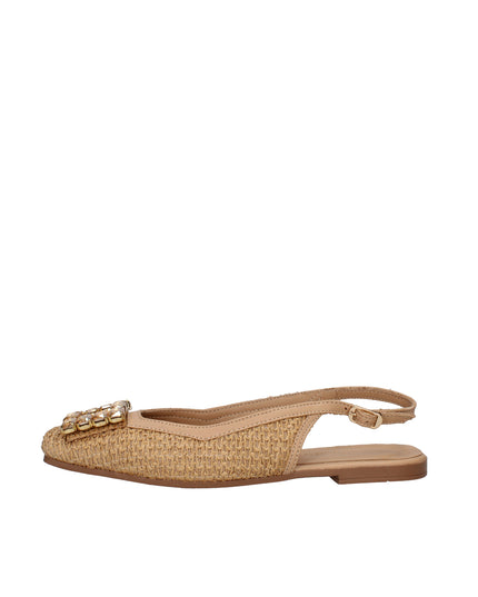 Pregunta slingback intrecciate con accessorio gioiello