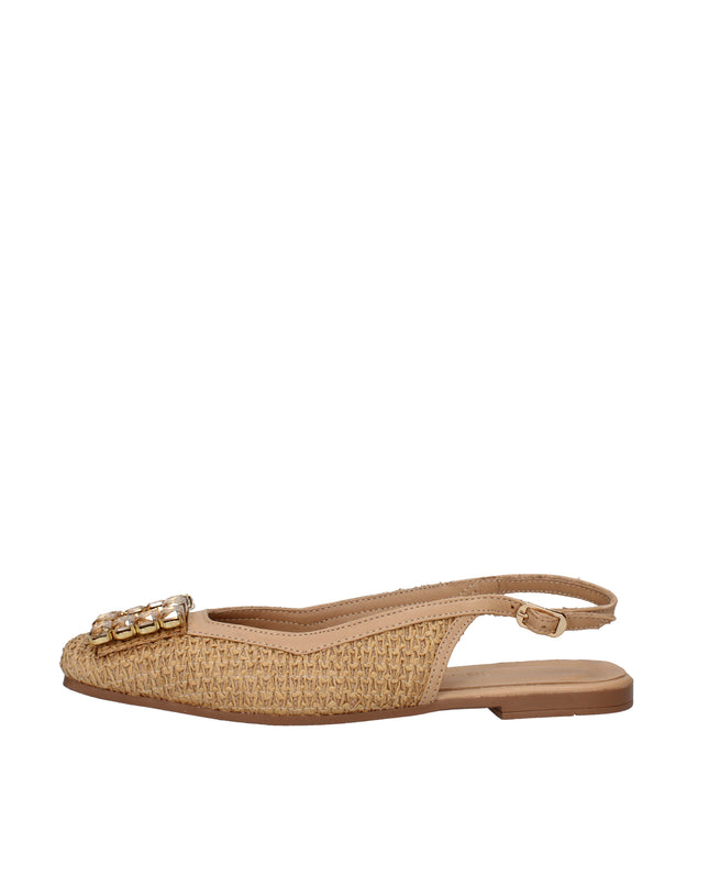 Pregunta slingback intrecciate con accessorio gioiello