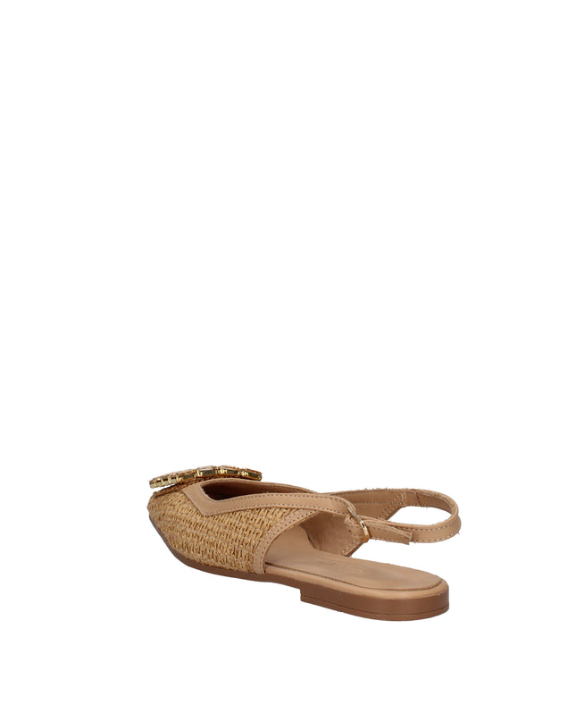 Pregunta slingback intrecciate con accessorio gioiello