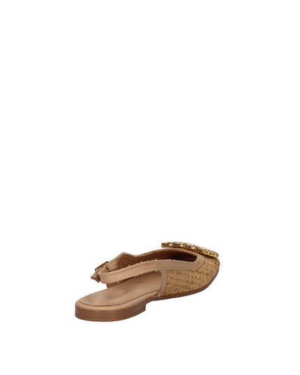 Pregunta slingback intrecciate con accessorio gioiello