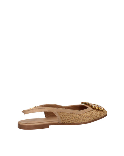 Pregunta slingback intrecciate con accessorio gioiello