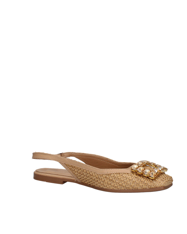 Pregunta slingback intrecciate con accessorio gioiello
