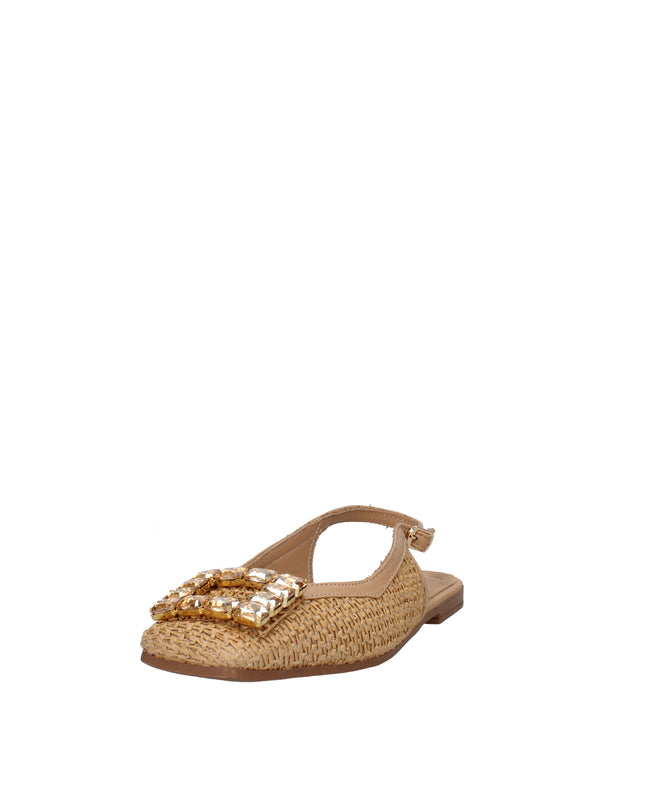 Pregunta slingback intrecciate con accessorio gioiello