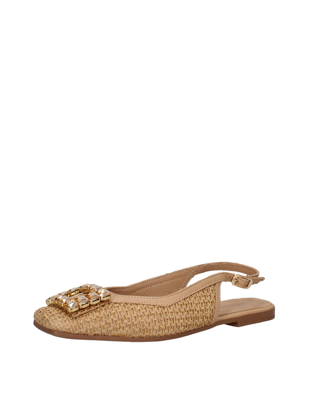 Pregunta slingback intrecciate con accessorio gioiello