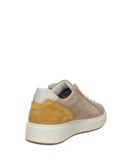 Igi&co sneakers in camoscio con zip laterale