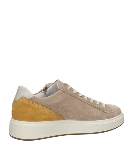 Igi&co sneakers in camoscio con zip laterale