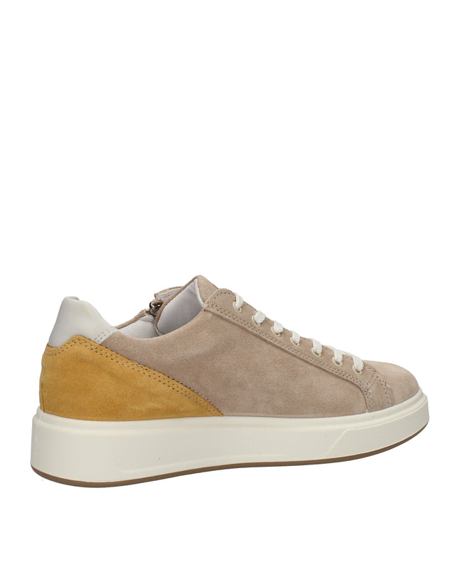 Igi&co sneakers in camoscio con zip laterale