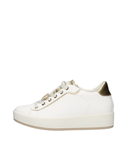 Igi&co sneakers in pelle con rialzo interno e charm