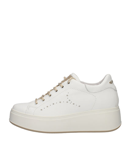 Igi&co sneakers con rialzo con dettagli luminosi