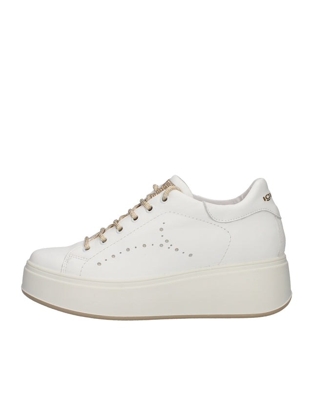 Igi&co sneakers con rialzo con dettagli luminosi