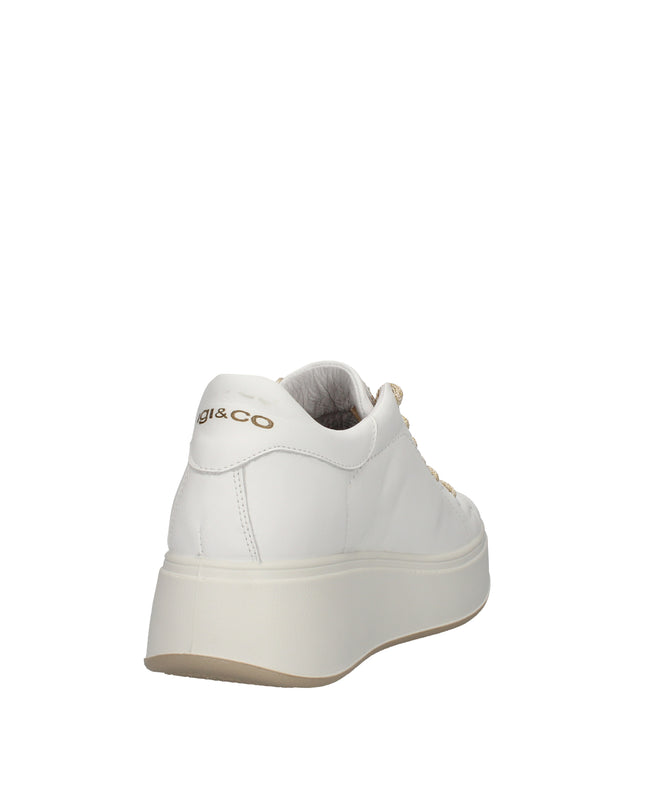 Igi&co sneakers con rialzo con dettagli luminosi