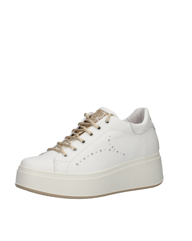 Igi&co sneakers con rialzo con dettagli luminosi