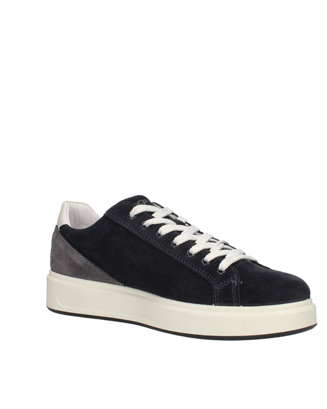 Igi&co sneakers in camoscio con zip laterale