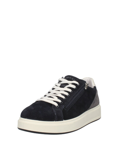Igi&co sneakers in camoscio con zip laterale