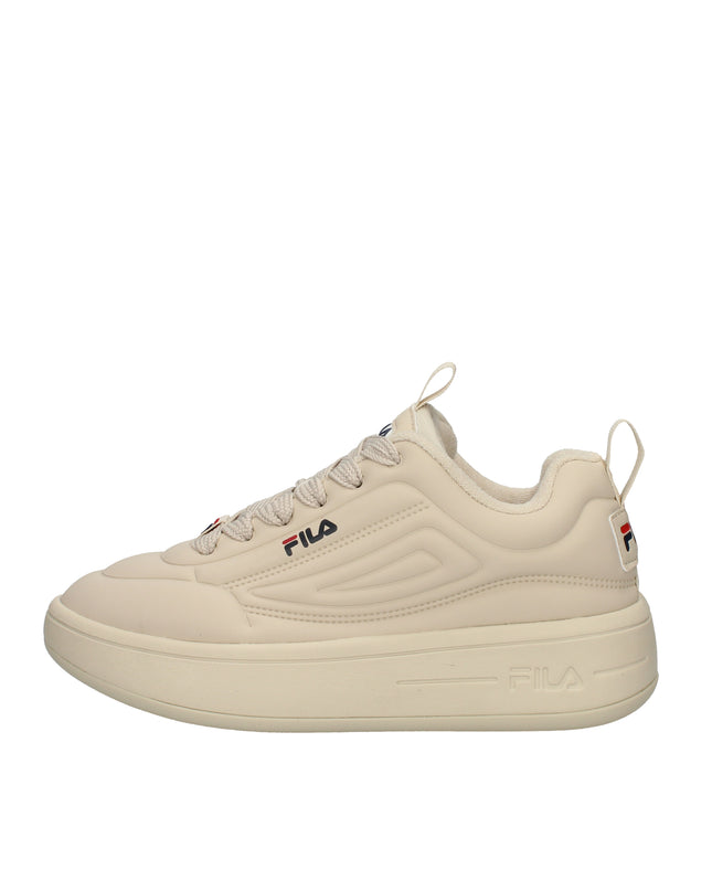 Fila Superbubble sneakers in pelle lavorata