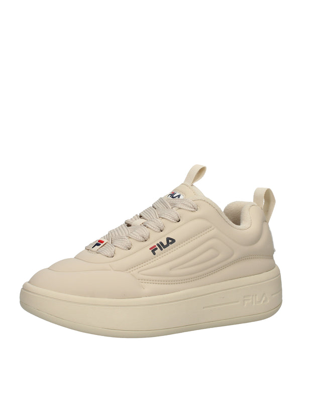 Fila Superbubble sneakers in pelle lavorata