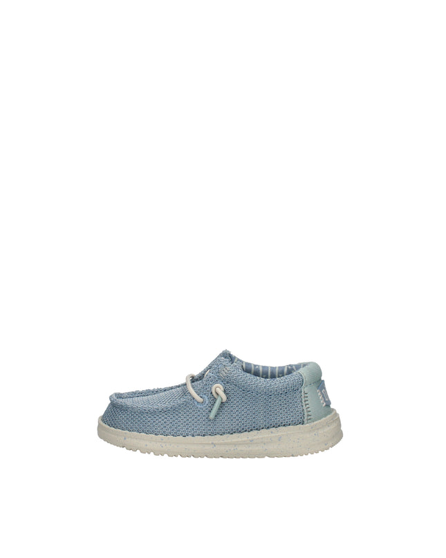Hey Dude Wally Stretch Sox scarpe slip on in tessuto Blue Dawn Blue