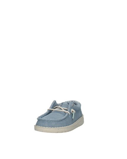 Hey Dude Wally Stretch Sox scarpe slip on in tessuto Blue Dawn Blue