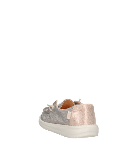 Hey Dude Wendy Metallic Sparkle scarpe in tessuto glitter
