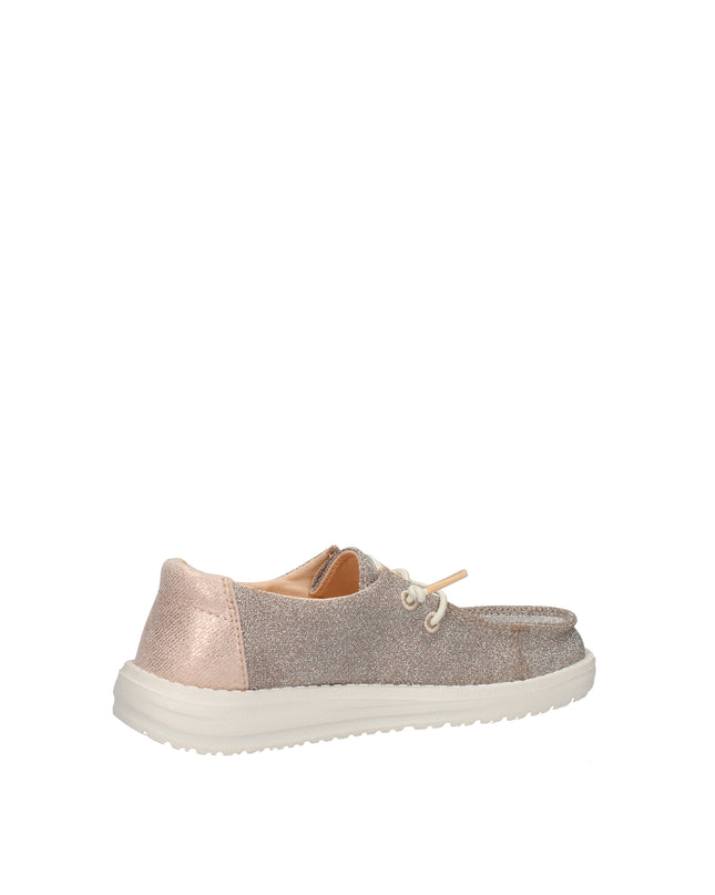 Hey Dude Wendy Metallic Sparkle scarpe in tessuto glitter