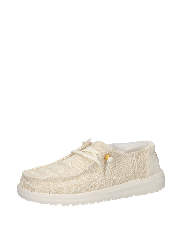 Hey Dude Wendy Crochet Lace scarpe in tessuto con ricami