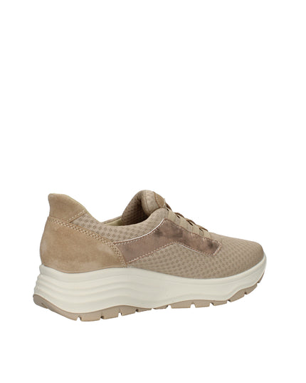 Enval Soft sneakers slip on in tessuto con zeppa