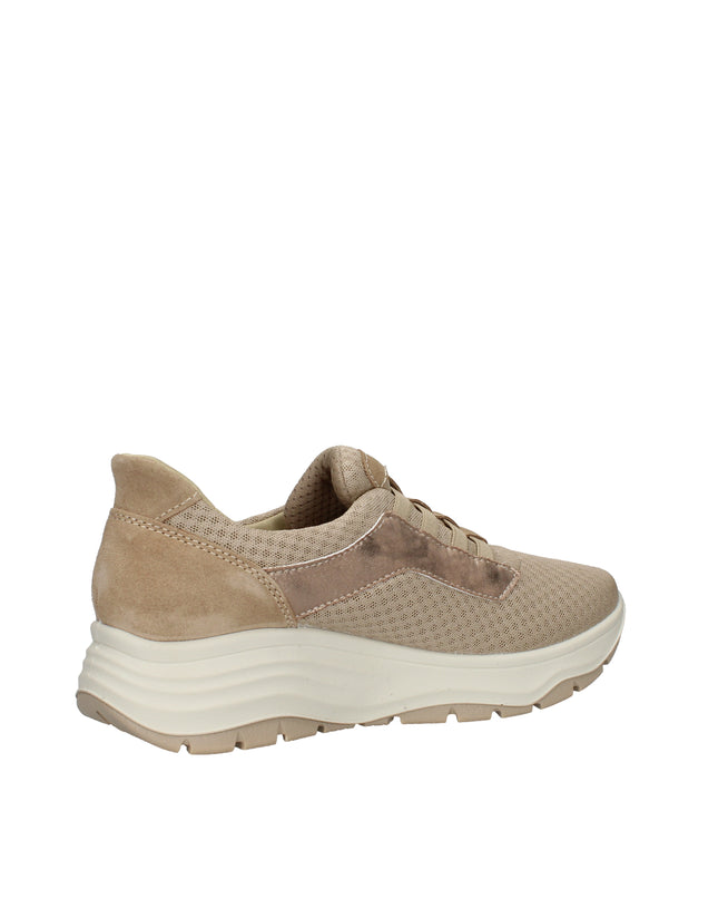 Enval Soft sneakers slip on in tessuto con zeppa