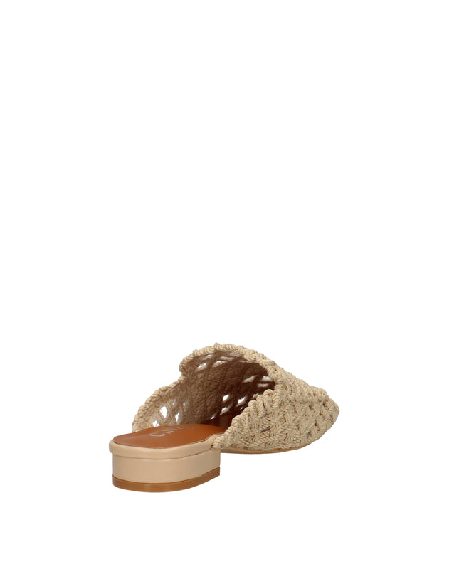 Cinzia Soft ciabatte in tessuto ricamato