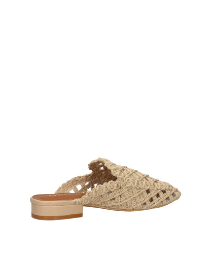 Cinzia Soft ciabatte in tessuto ricamato