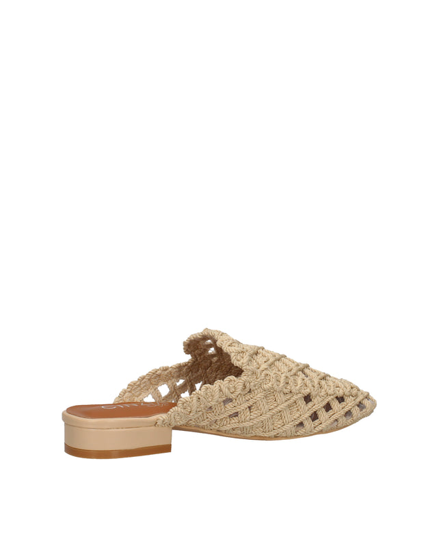 Cinzia Soft ciabatte in tessuto ricamato