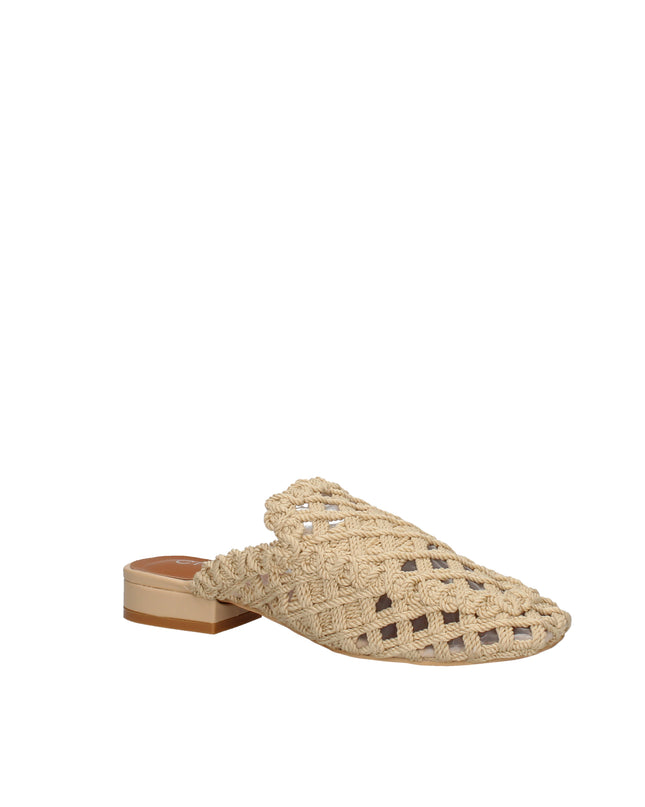 Cinzia Soft ciabatte in tessuto ricamato