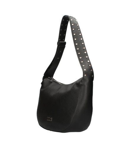 Cult Alison borsa a spalla a mezzaluna con borchie