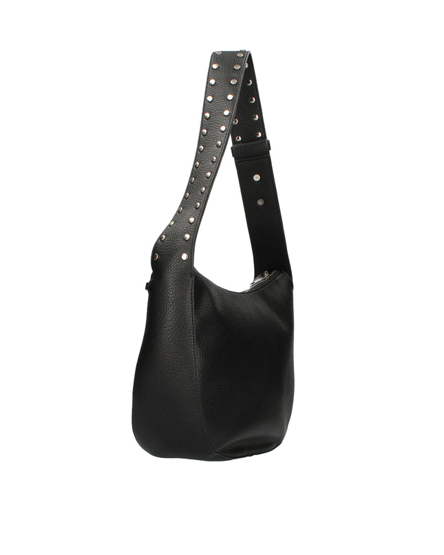 Cult Alison borsa a spalla a mezzaluna con borchie