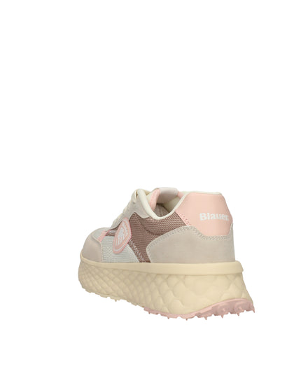 Blauer Lynn sneakers in pelle e tessuto