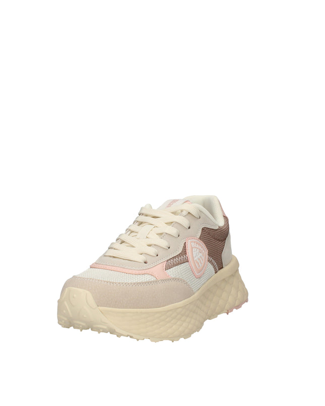 Blauer Lynn sneakers in pelle e tessuto