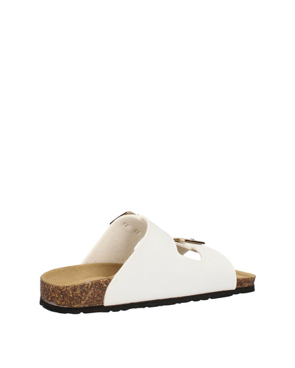 Goldstar sandali in pelle con doppia fibbia con strass