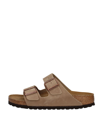 Birkenstock Arizona Bs sandali con doppia fibbia in pelle oliata