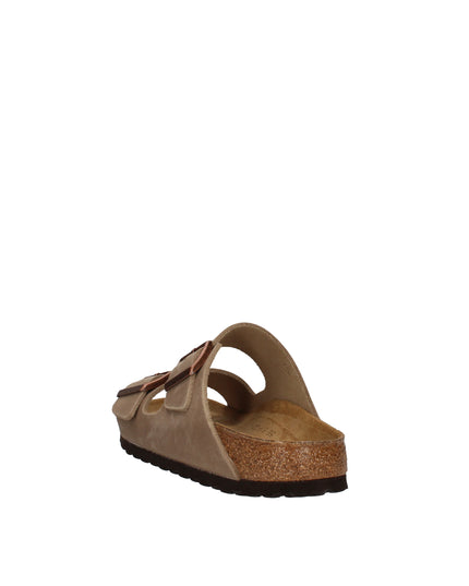 Birkenstock Arizona Bs sandali con doppia fibbia in pelle oliata