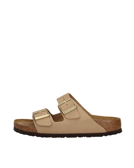 Birkenstock Arizona Bs sandali con doppia Fibbia in Nubuck
